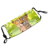 yanfind Isolated Safari Fur Dangerous Hunter Danger Life Cat Stain Cute Carnivore Mascot Dust Washable Reusable Filter and Reusable Mouth Warm Windproof Cotton Face