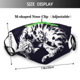 yanfind Isolated Cat Kitty Cute Cat's Active Bengali Posing Cutout Pet Cats Eyes Dust Washable Reusable Filter and Reusable Mouth Warm Windproof Cotton Face