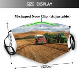 yanfind Rural Agriculture Machinery Field Crop Vehicle Transport Agriculture Mode Agricultural Area Rural Dust Washable Reusable Filter and Reusable Mouth Warm Windproof Cotton Face
