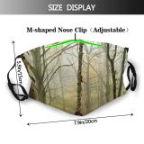 yanfind Natural Atmospheric Autumn Growth Woody Netherlands Leaf Forest Hardwood Northern Tree Tree Dust Washable Reusable Filter and Reusable Mouth Warm Windproof Cotton Face
