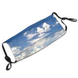 yanfind Texture Sky Calm Azure Campinas Happiness Azul Meteorological Cloud Cielo Sky Textura   Dust Washable Reusable Filter and Reusable Mouth Warm Windproof Cotton Face