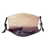 yanfind Cloud Sunset Resources Boats Landscape Sky Hastings Horizon Calm Sussex Morning Mist Dust Washable Reusable Filter and Reusable Mouth Warm Windproof Cotton Face
