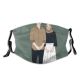 yanfind Attractive Young Fashion Cute Nose Korea Cheerful Female Pretty Face Casual Art Dust Washable Reusable Filter and Reusable Mouth Warm Windproof Cotton Face