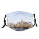 yanfind Capital Scandinavia Cities Journey Snow City Craft Sweden Architecture Stan Sky Stockholm Dust Washable Reusable Filter and Reusable Mouth Warm Windproof Cotton Face