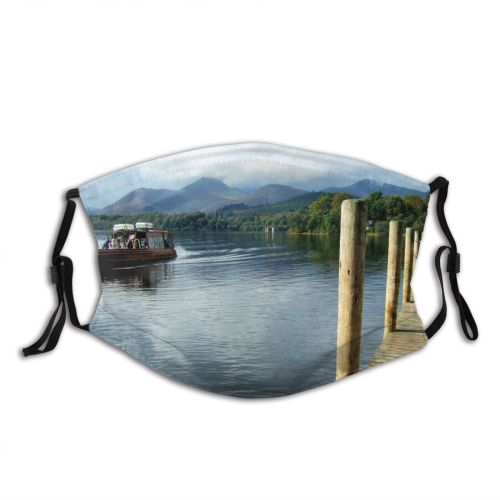 yanfind Resources Sky Lake Transport Sky Dock Cloudy Taxi Mountain District Getty Transportation Dust Washable Reusable Filter and Reusable Mouth Warm Windproof Cotton Face