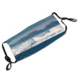 yanfind Europe Range Scandinavia Landscape Tranquility Emotion Polar Foreground Cloudscape Place Snow Scene Dust Washable Reusable Filter and Reusable Mouth Warm Windproof Cotton Face