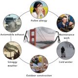 yanfind Infrastructure Transportation Golden Landmark Hanging America Gate Connection Historic San States Bridge Dust Washable Reusable Filter and Reusable Mouth Warm Windproof Cotton Face