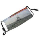 yanfind Waddenzee Watercraft Transportation Sail Wind Mast Sailboat Sea Boat Schooner Vehicle Ship Dust Washable Reusable Filter and Reusable Mouth Warm Windproof Cotton Face