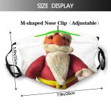 yanfind Winter Xmas Christmas Mos Beard Figurine Gnome Claus Plasticine Comp Design Santa Dust Washable Reusable Filter and Reusable Mouth Warm Windproof Cotton Face