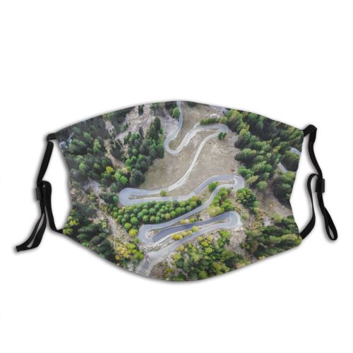 yanfind Idyllic Footage Daylight Park Flora Sight Mountain Forest Tourism Tranquil Drone Scenery Dust Washable Reusable Filter and Reusable Mouth Warm Windproof Cotton Face