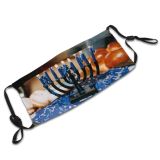 yanfind Jewish Holder Challah Kosher Melting Tradition Traditional Modern Shabbat Lighted Culture Candle Dust Washable Reusable Filter and Reusable Mouth Warm Windproof Cotton Face