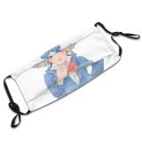 yanfind Isolated Cute Flag Dress Anime Female July Watercolor Girl Hat Th Cartoon Dust Washable Reusable Filter and Reusable Mouth Warm Windproof Cotton Face