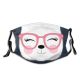 yanfind Isolated Tee Fashion Artwork Slogan Cat Meow Cute Dog Kid Puppy Doodle Dust Washable Reusable Filter and Reusable Mouth Warm Windproof Cotton Face