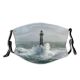yanfind Europe Brest Aerial Power France Landscape Majestic Point Brittany Built Finistere Lighthouse Dust Washable Reusable Filter and Reusable Mouth Warm Windproof Cotton Face