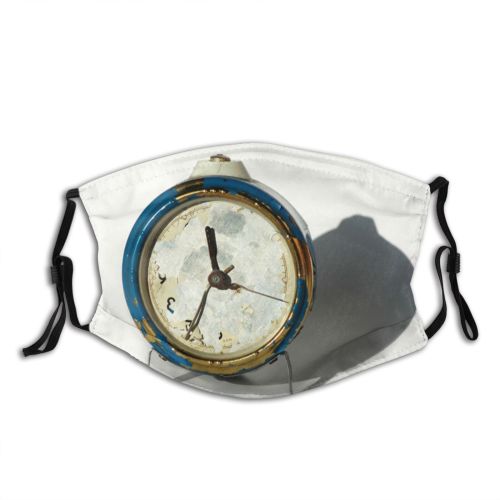 yanfind Indicator Old Accessories Used Home Clock Communicate Watch Clock Sample Table Tool Dust Washable Reusable Filter and Reusable Mouth Warm Windproof Cotton Face