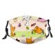 yanfind Butterfly Young Pooch Cat Kitty Cute Dog Puppy Ball Baby Children Daisy Dust Washable Reusable Filter and Reusable Mouth Warm Windproof Cotton Face