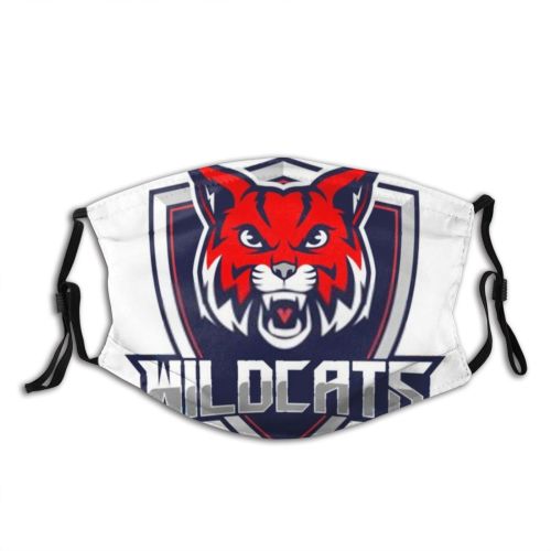 yanfind Face Wildlife Emblem Team Angry Danger Sport Mascot Wild Design Dust Washable Reusable Filter and Reusable Mouth Warm Windproof Cotton Face