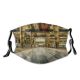 yanfind Industrial Factory Transportation Road Grinder Urban Terminal Train Architecture System Traffic Production Dust Washable Reusable Filter and Reusable Mouth Warm Windproof Cotton Face
