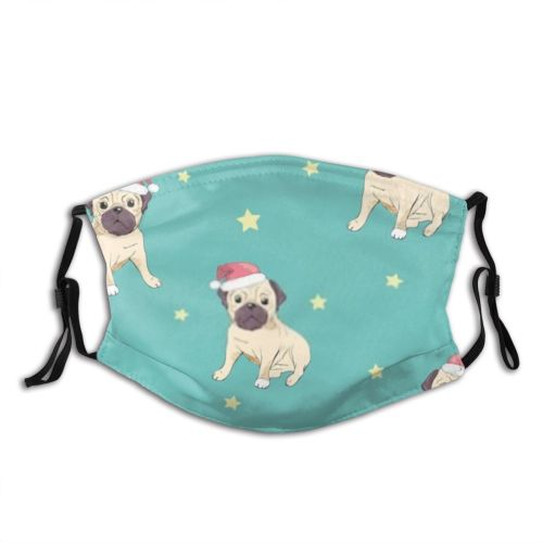 yanfind Little Comic Cute Seamless Dog Puppy Sad Baby Friend Different Design Pretty Dust Washable Reusable Filter and Reusable Mouth Warm Windproof Cotton Face