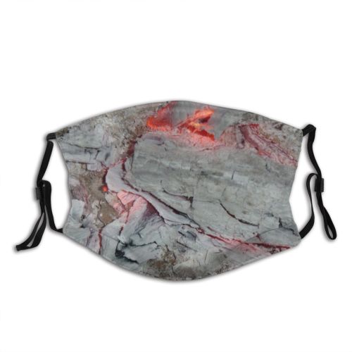 yanfind Strike Night Ignite Hot Grey Haz Safety Flammable Smoking Fire Geological Calm Dust Washable Reusable Filter and Reusable Mouth Warm Windproof Cotton Face