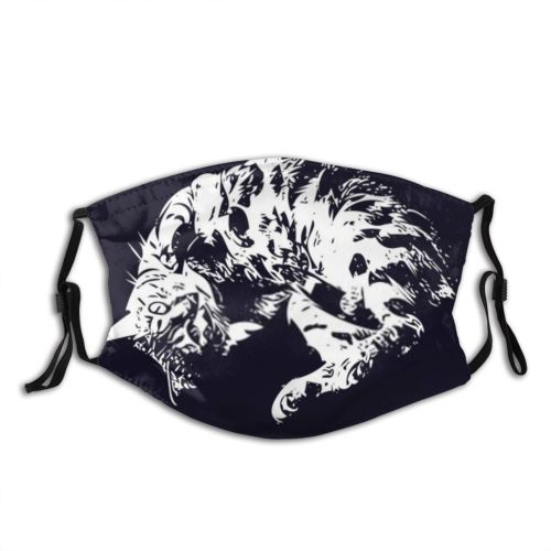 yanfind Isolated Cat Kitty Cute Cat's Active Bengali Posing Cutout Pet Cats Eyes Dust Washable Reusable Filter and Reusable Mouth Warm Windproof Cotton Face
