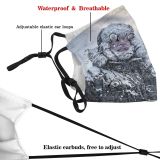 yanfind Exploration Ice Away Arctic Frozen Cool Polar Climbing Hiking Snow Beard Warm Dust Washable Reusable Filter and Reusable Mouth Warm Windproof Cotton Face
