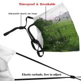 yanfind Field Tree Station Paddy Terrace Beauty Area Iran Grassland Highland Agriculture Spring Dust Washable Reusable Filter and Reusable Mouth Warm Windproof Cotton Face