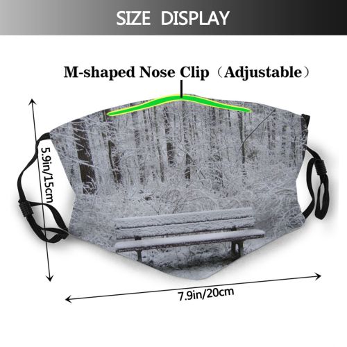 yanfind Slush Frozen Stem Branches Birch Sweet Plant Ice Branch Swamp Bark Twig Dust Washable Reusable Filter and Reusable Mouth Warm Windproof Cotton Face