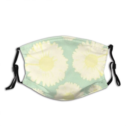 yanfind  Spring Flower Botany Garden Center Flora Gardening Grass Meadow Plant Beautiful Dust Washable Reusable Filter and Reusable Mouth Warm Windproof Cotton Face
