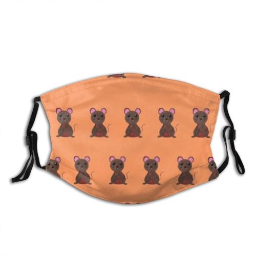 yanfind Abstract Safari Decor Fashion Board Cute Stylish Seamless Colorful Nursery Wildlife Kid Dust Washable Reusable Filter and Reusable Mouth Warm Windproof Cotton Face