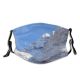 yanfind Ridge Mountain Winter Landforms Mountain Range Landform Mountainous Massif Romania Arête Rock Dust Washable Reusable Filter and Reusable Mouth Warm Windproof Cotton Face