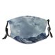 yanfind Ridge Sky Massif Cloud Mountain Sky Light Ice Clouds Mountain Landforms Tree Dust Washable Reusable Filter and Reusable Mouth Warm Windproof Cotton Face
