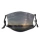 yanfind Lake Park Galaxy Sunset Evening Night Dawn Stars Mountain Panorama Way Cosmos Dust Washable Reusable Filter and Reusable Mouth Warm Windproof Cotton Face