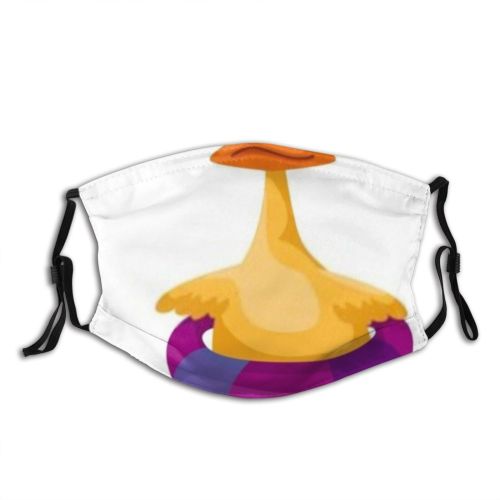 yanfind Friends Isolated Swim Bird Life Vacation Cute Jump Pool Colorful Buoy Summer Dust Washable Reusable Filter and Reusable Mouth Warm Windproof Cotton Face