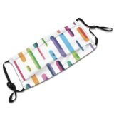 yanfind Abstract Brush Drop Decor Cute Stick Seamless Colorful Strip Dotted Coloring Juicy Dust Washable Reusable Filter and Reusable Mouth Warm Windproof Cotton Face