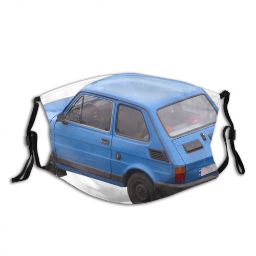 yanfind Machine Driver Old Vehicle Car Maluch P City Motor Compact Unusual Classic Dust Washable Reusable Filter and Reusable Mouth Warm Windproof Cotton Face