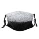 yanfind Ice Design Frost Wood Defocused Frozen Powder Night Snow Event Abstract Grain Dust Washable Reusable Filter and Reusable Mouth Warm Windproof Cotton Face