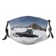 yanfind Winter Machine Sky Piste Vehicle Winter Cap Tractor Geological Mountain Sky Ice Dust Washable Reusable Filter and Reusable Mouth Warm Windproof Cotton Face