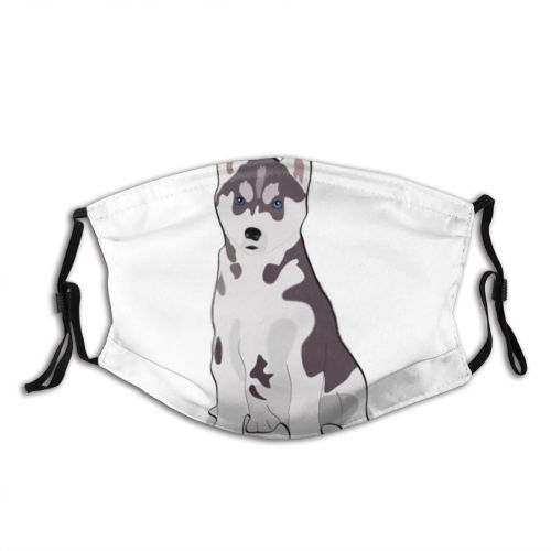 yanfind Isolated Cute Friendly Dog Puppy Design Pet Art Cartoon Dust Washable Reusable Filter and Reusable Mouth Warm Windproof Cotton Face