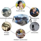 yanfind Electrical Wood Fishery Sun Boats City Southland Boat Reflection Dock Docks Wiring Dust Washable Reusable Filter and Reusable Mouth Warm Windproof Cotton Face