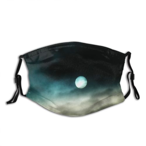 yanfind Cloud Sky Astronomical Sky Atmosphere Light Moon Sun Atmospheric Celestial Daytime Clouds Dust Washable Reusable Filter and Reusable Mouth Warm Windproof Cotton Face