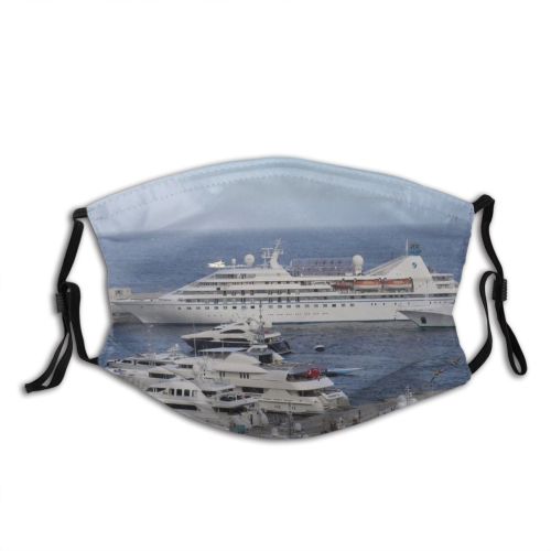 yanfind Marine Vehicle Ship Port Motor Sea Harbour Ship Seaport Marina Watercraft Naval Dust Washable Reusable Filter and Reusable Mouth Warm Windproof Cotton Face