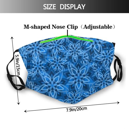 yanfind Garden Decor Fashion Sample Flora Cute Dot Stylish Old Seamless Natural Beauty Dust Washable Reusable Filter and Reusable Mouth Warm Windproof Cotton Face
