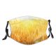 yanfind Cereal Wheat Ears Field Bread Grow Farming Dramatic Farm  Landscaped Light Dust Washable Reusable Filter and Reusable Mouth Warm Windproof Cotton Face