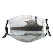 yanfind Queen Stuck Vehicle Bulk Abandoned Ship India Handymax Big Carrier Ship Watercraft Dust Washable Reusable Filter and Reusable Mouth Warm Windproof Cotton Face