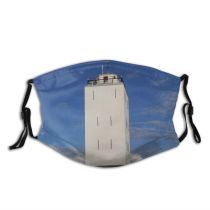 yanfind Coast Meer Sea Lighthouse Sky Active Beacon Tower Katwijk Lighthouse Guard Architecture Dust Washable Reusable Filter and Reusable Mouth Warm Windproof Cotton Face