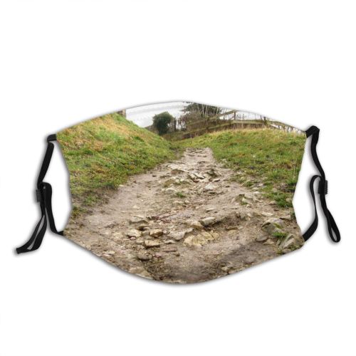 yanfind Winter Trail Terra Greenery Ground Thoroughfare Earth Geological Plant Soil Community Road Dust Washable Reusable Filter and Reusable Mouth Warm Windproof Cotton Face