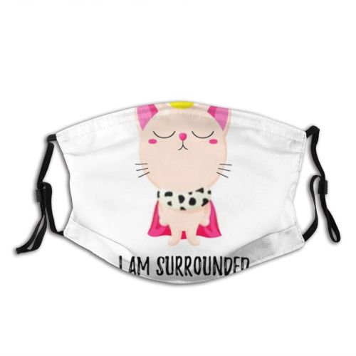 yanfind Isolated Emoticon Lovely Patch Fashion Clipart Slogan Cat Kitty Cute Vet Trendy Dust Washable Reusable Filter and Reusable Mouth Warm Windproof Cotton Face
