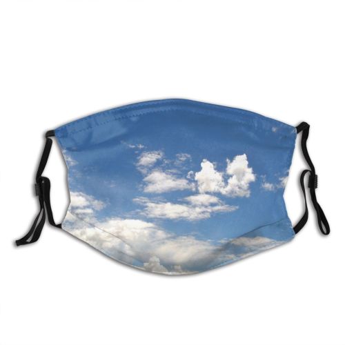 yanfind Texture Sky Calm Azure Campinas Happiness Azul Meteorological Cloud Cielo Sky Textura   Dust Washable Reusable Filter and Reusable Mouth Warm Windproof Cotton Face