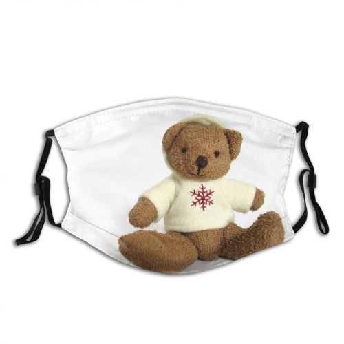 yanfind Game Winter Toys Baby Teddy Toy Teddy Bear Stuffed Stuffed Plush Bear Dust Washable Reusable Filter and Reusable Mouth Warm Windproof Cotton Face